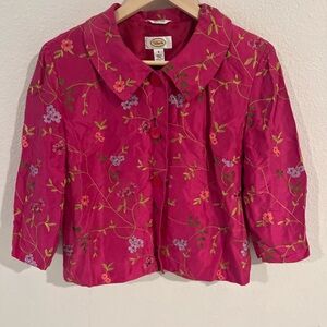 Robert Talbott Fuchsia 100% Silk Jacket